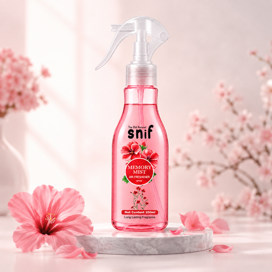 Snif Memory Mist Air Freshener Spray 200ml | Long Lasting Essential Oil Based Room Freshener