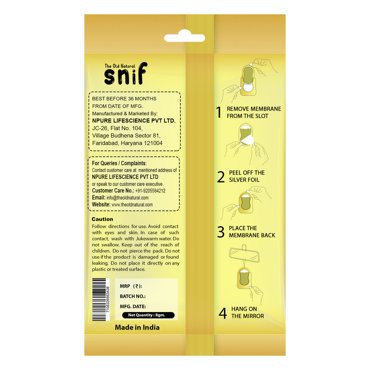 Citrus Fantasy Car Freshener