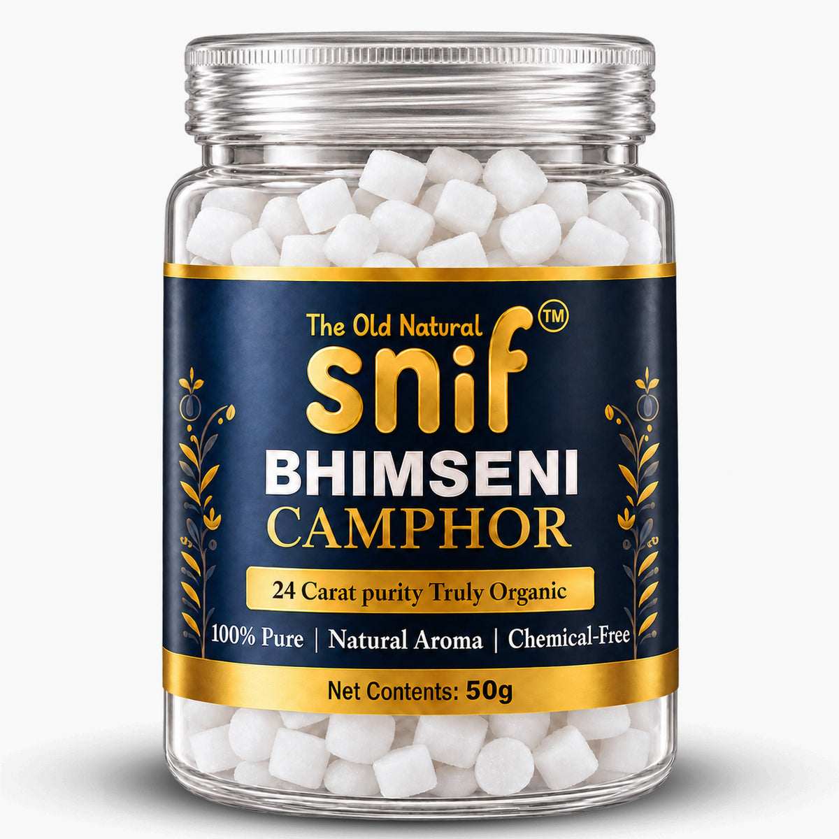 Snif Bhimseni Camphor Aroma Gift Pack with Electric Burner | 2 x 50g