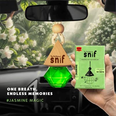 Jazzy Jasmine Hanging Pod Car Perfume