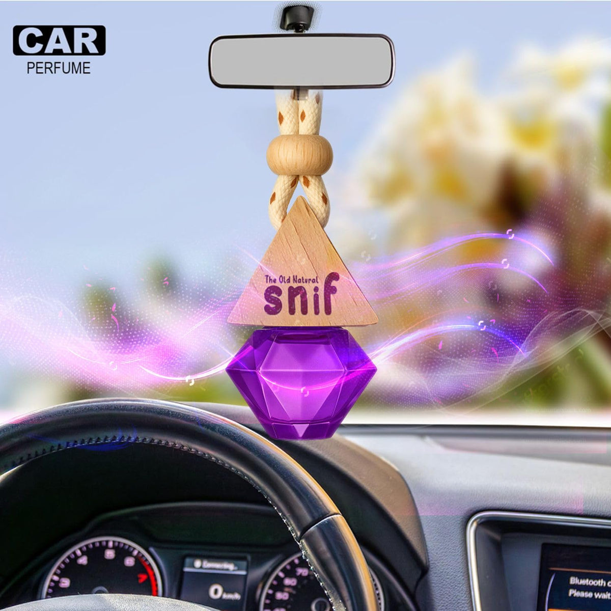 Lavender Love Hanging Pod Car Perfume