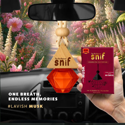 Lavish Musk Hanging Pod Car Perfume