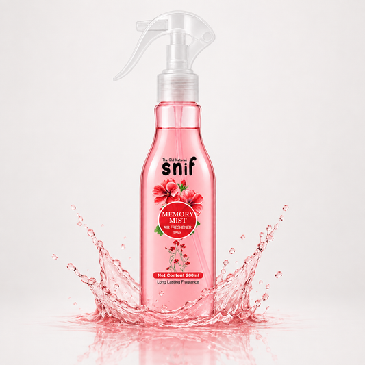 Snif Memory Mist Air Freshener Spray 200ml | Long Lasting Essential Oil Based Room Freshener