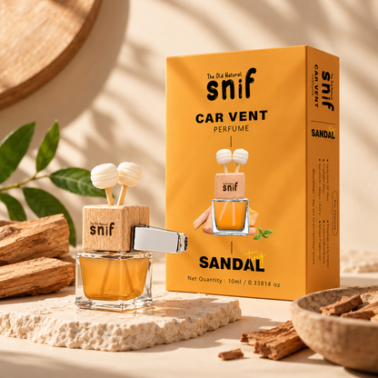 Sandal Twig Car Vent Perfume