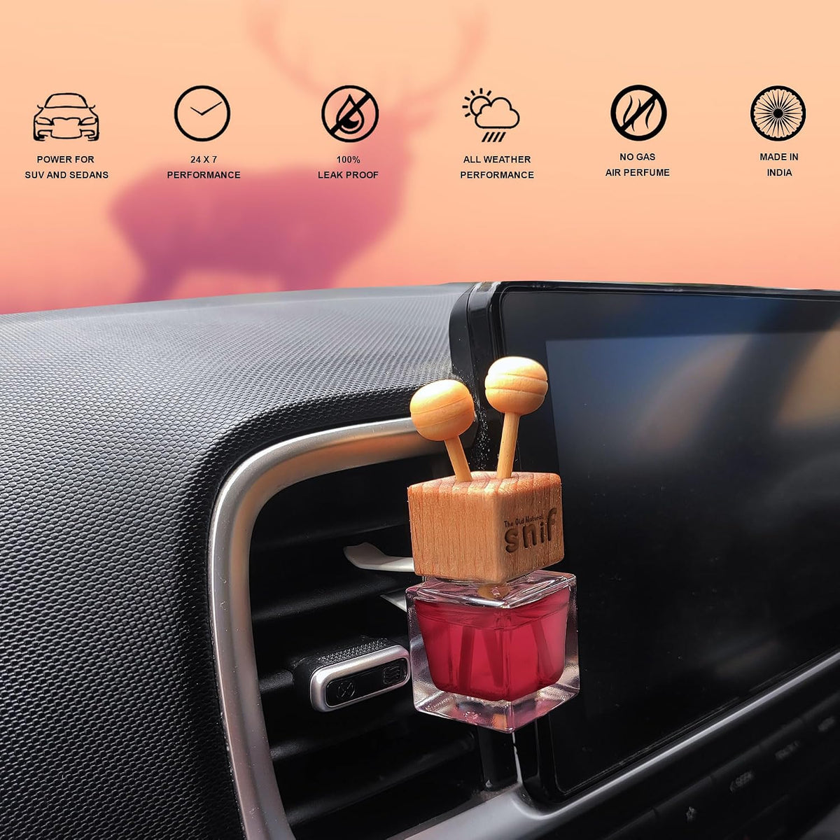 Lavish Musk Car Vent Perfume