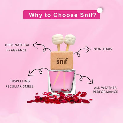 Plum Rose Car Vent Perfume