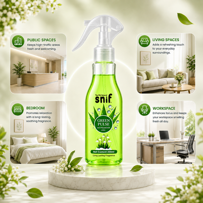 Green Pulse Air Freshener Spray
