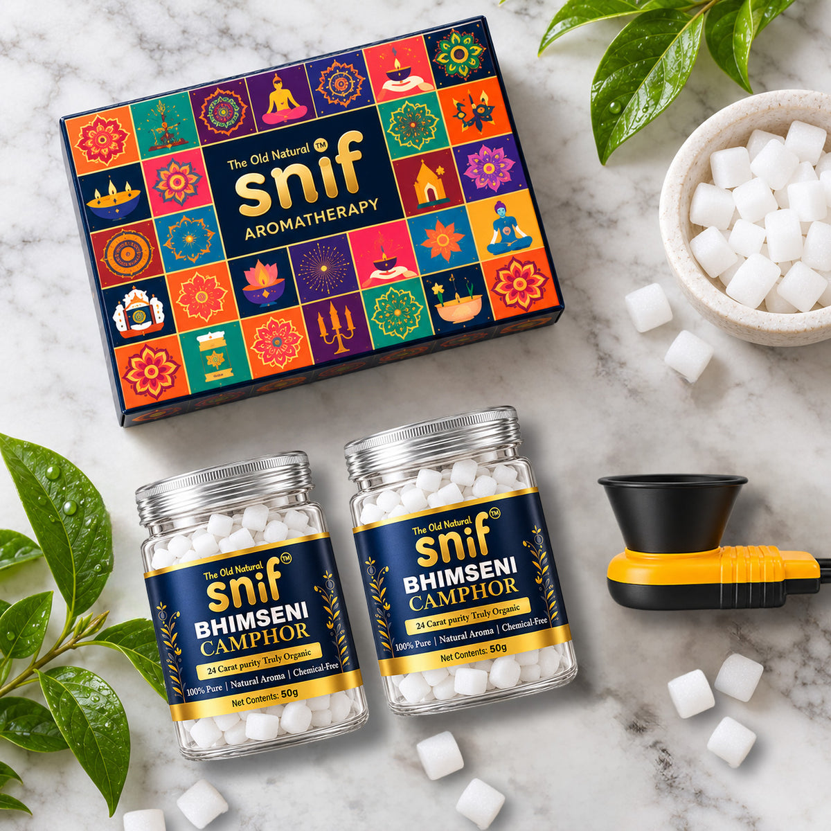 Aromatherapy gift pack box