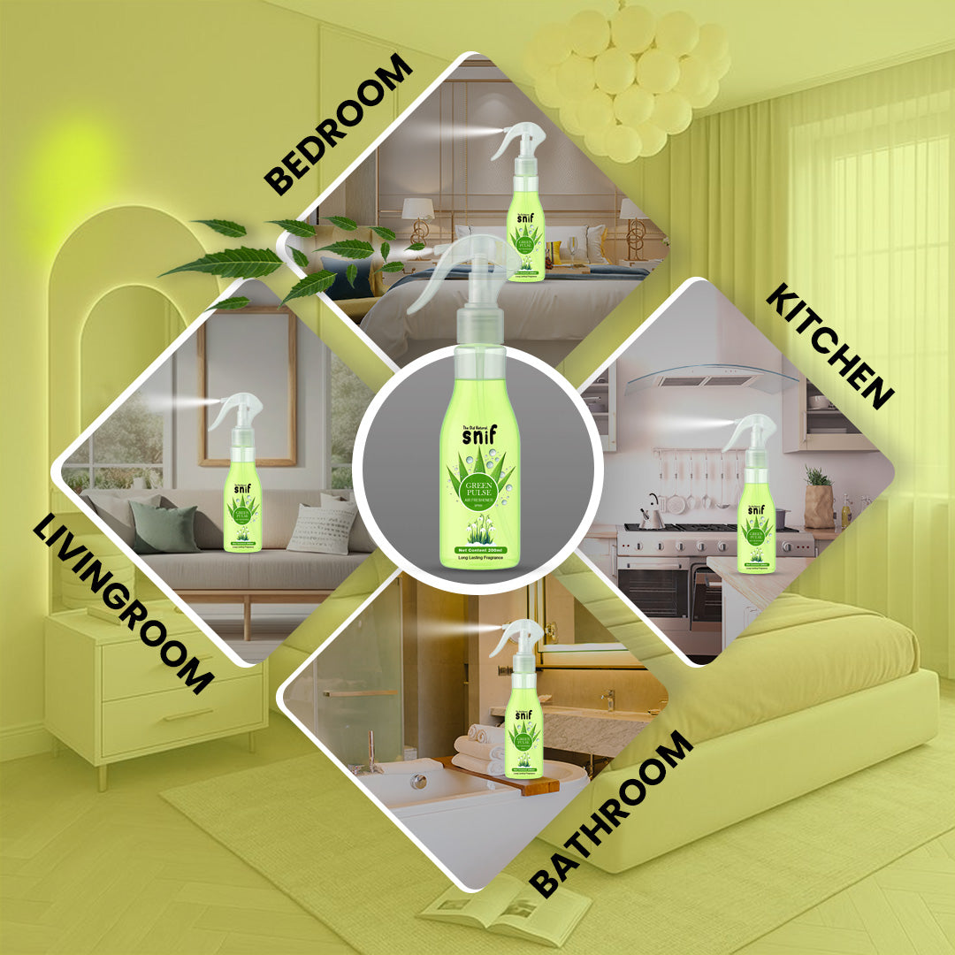 Green Pulse Air Freshener Spray